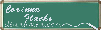 Corinna Flachs Visitenkarte